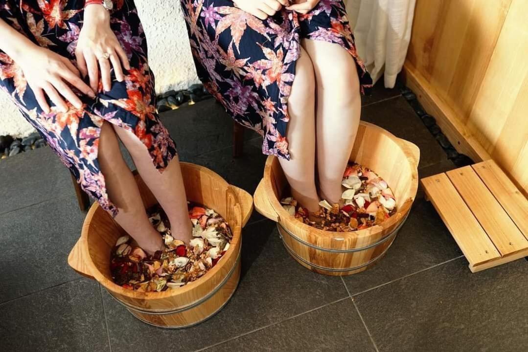 三岛茶花豪华酒店 Tam Ðảo 外观 照片